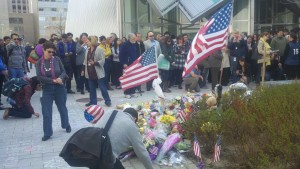 Vigil for Slain MIT Office