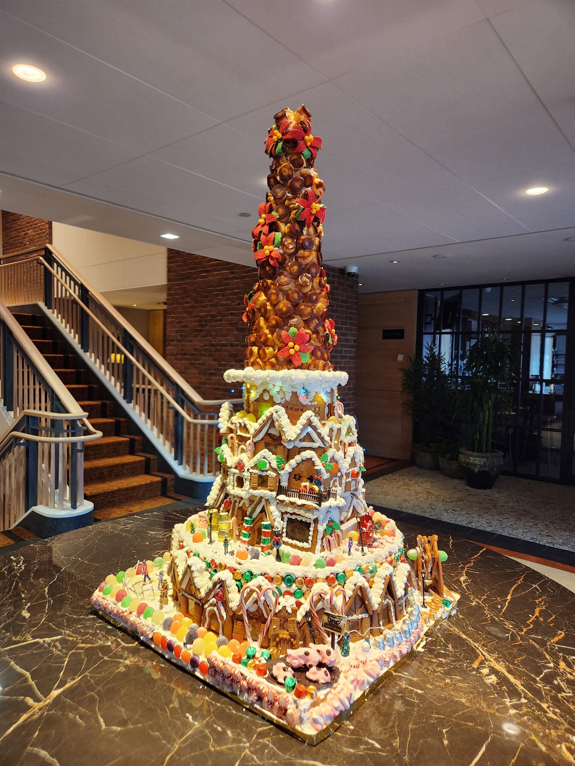 Henrietta’s presents a Gingerbread Castle